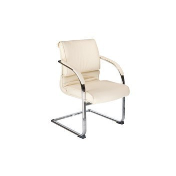 Fotel konferencyjny CorpoComfort BX-3339B Kremowy   Tanio!